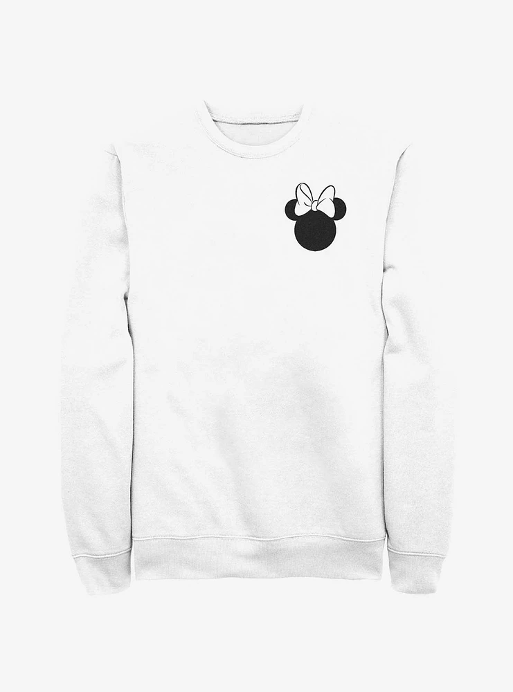Disney Minnie Mouse Bow Pocket Sweatshirt