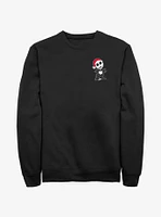 Disney The Nightmare Before Christmas Merry Jack Hat Pocket Sweatshirt