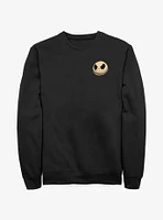 Disney The Nightmare Before Christmas Comic Jack Face Pocket Sweatshirt