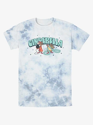 Disney Cinderella Jaq And Gus Tie-Dye T-Shirt