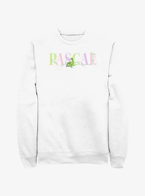Disney Tangled Pascal Colorful Letters Sweatshirt