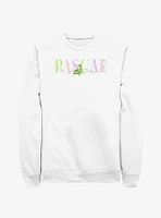 Disney Tangled Pascal Colorful Letters Sweatshirt
