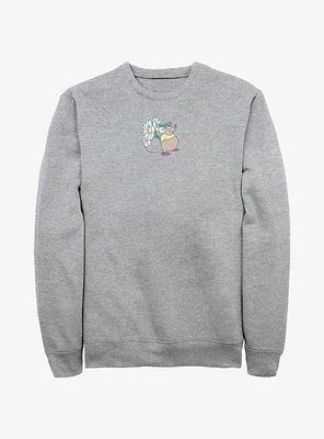 Disney Cinderella Cute Lil Gus Flower Sweatshirt