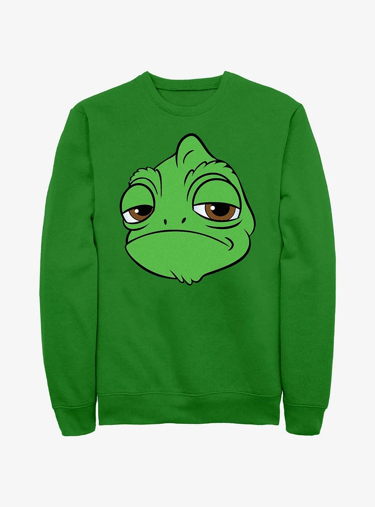 Disney Tangled Big Face Pascal Sweatshirt