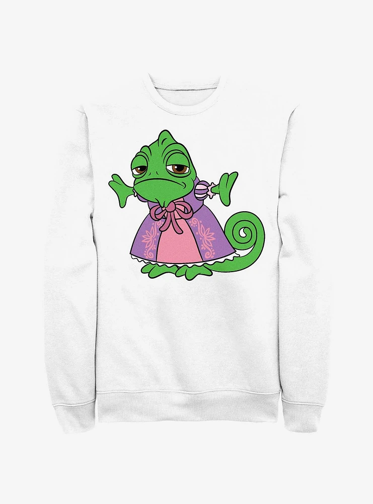 Disney Tangled Pascal On Dress Sweatshirt