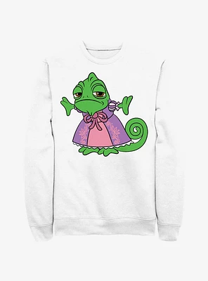 Disney Tangled Pascal On Dress Sweatshirt