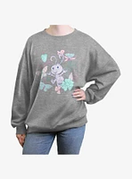 Disney A Bugs Life Princess Dot Girls Oversized Sweatshirt