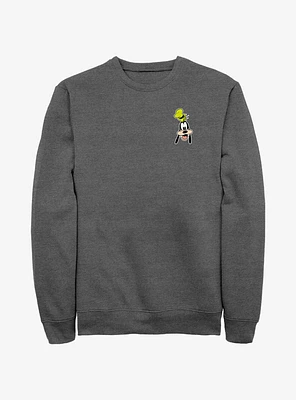 Disney Goofy Big Face Pocket Sweatshirt