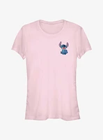 Disney Lilo & Stitch Happy Pocket Girls T-Shirt