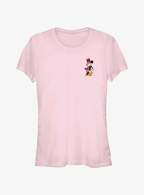 Disney Minnie Mouse Charming Pocket Girls T-Shirt