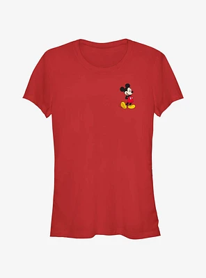 Disney Mickey Mouse Traditional Pocket Girls T-Shirt