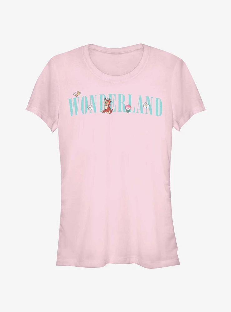 Disney Alice Wonderland Dinah Girls T-Shirt