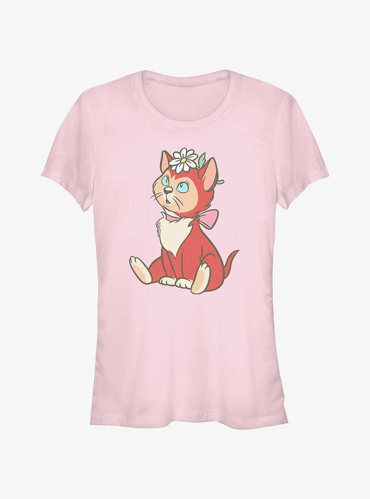 Disney Alice Wonderland Dinah Pose Girls T-Shirt