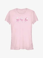 Disney Alice Wonderland Dancing Oysters Girls T-Shirt