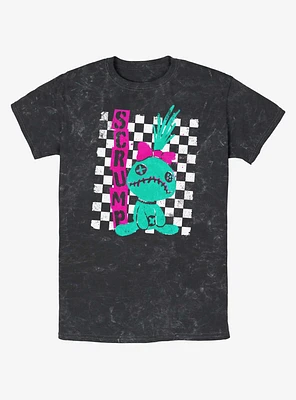 Disney Lilo & Stitch Punk Scrump Mineral Wash T-Shirt