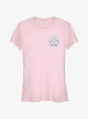 Disney Mickey Mouse Tired Doggy Pocket Girls T-Shirt