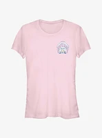 Disney Mickey Mouse Tired Doggy Pocket Girls T-Shirt