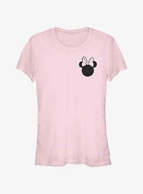 Disney Minnie Mouse Bow Pocket Girls T-Shirt