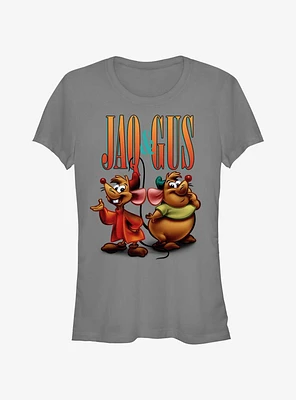 Disney Cinderella Gus And Jaq Pose Girls T-Shirt