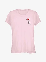 Disney Minnie Mouse Stethoscope Pocket Girls T-Shirt