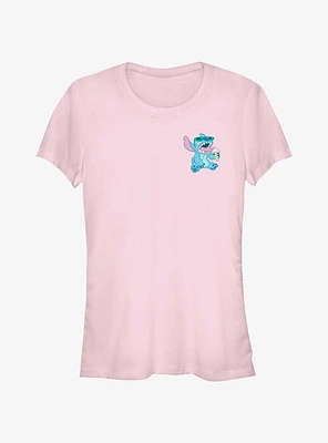 Disney Lilo & Stitch Ice Cream Pocket Girls T-Shirt