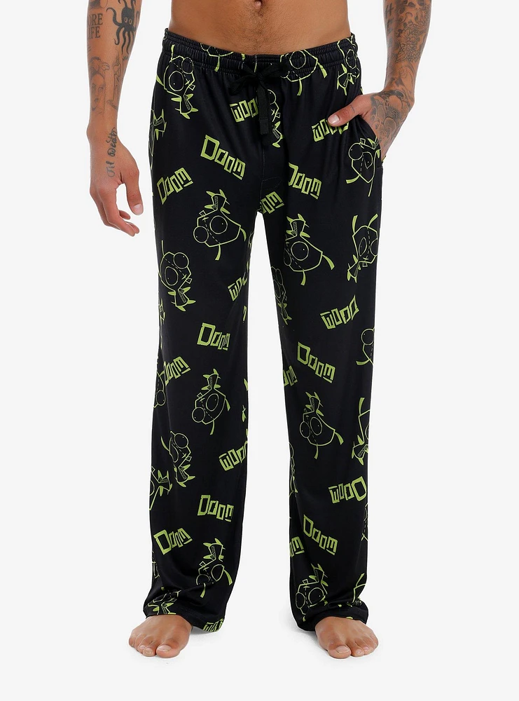 Invader Zim GIR Doom Pajama Pants