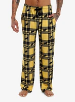 Harry Potter Hufflepuff Plaid Pajama Pants