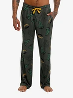 The Lord Of Rings Leaf & Ring Pajama Pants