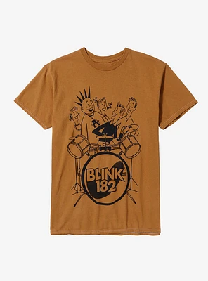 Blink-182 Cartoon Band T-Shirt