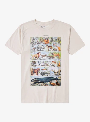 Mammals Info Image T-Shirt By Friday Jr