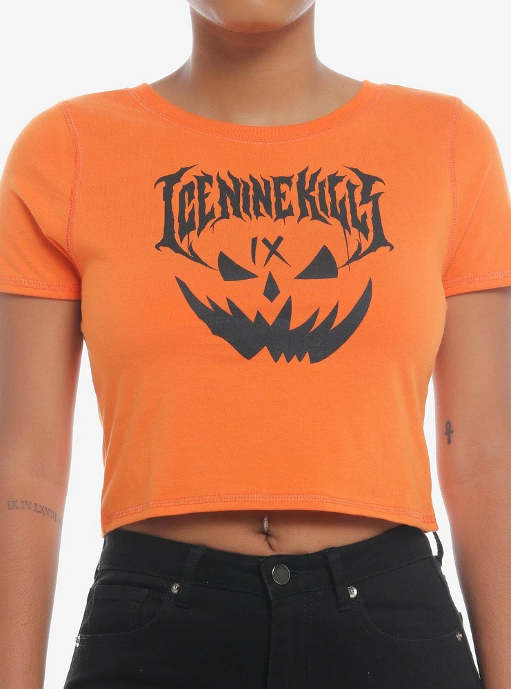 Ice Nine Kills Jack-O'-Lantern Girls Baby T-Shirt