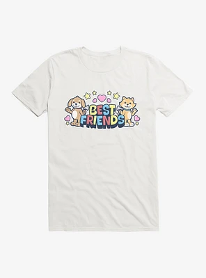 Hot Topic Cat And Dog Best Friends T-Shirt