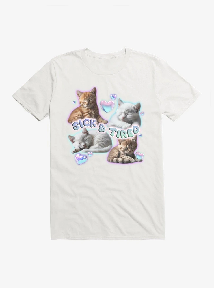 Hot Topic Sick & Tired Kittens T-Shirt