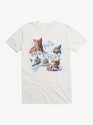 Hot Topic Sick & Tired Kittens T-Shirt