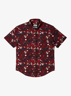 RSVLTS Star Wars "The Force & The Phantom"Button Up Top