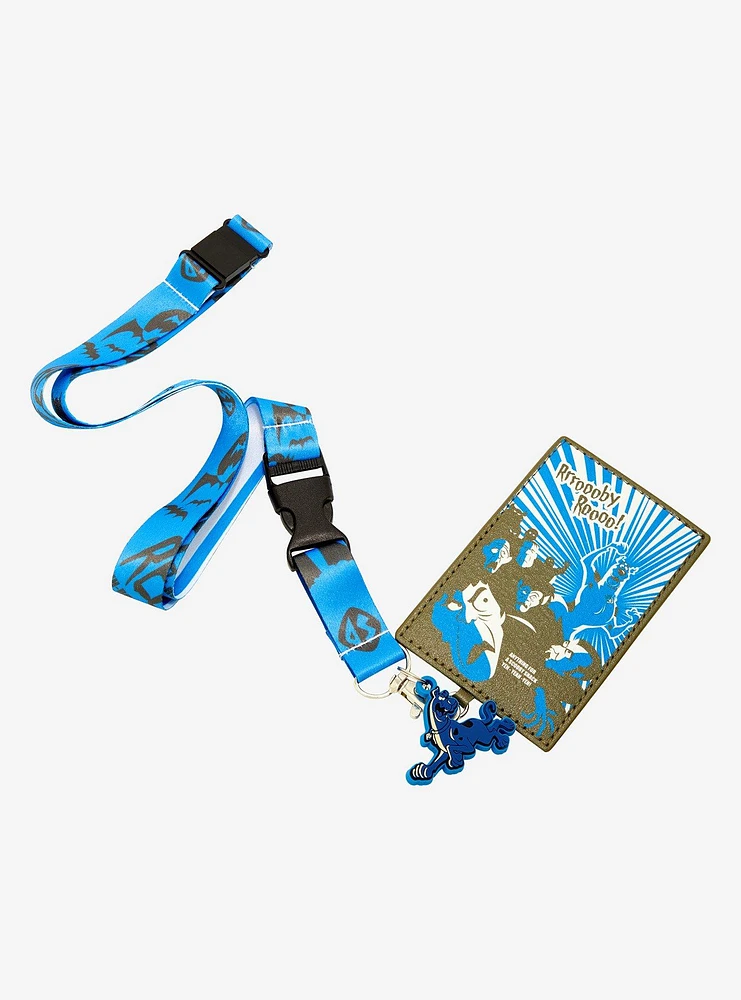 Scooby-Doo! Rrroooby Roooo Blue Strap Lanyard — BoxLunch Exclusive