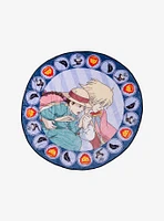 Studio Ghibli Howl's Moving Castle Sophie & Howl Round Fleece Throw - BoxLunch Exclusive