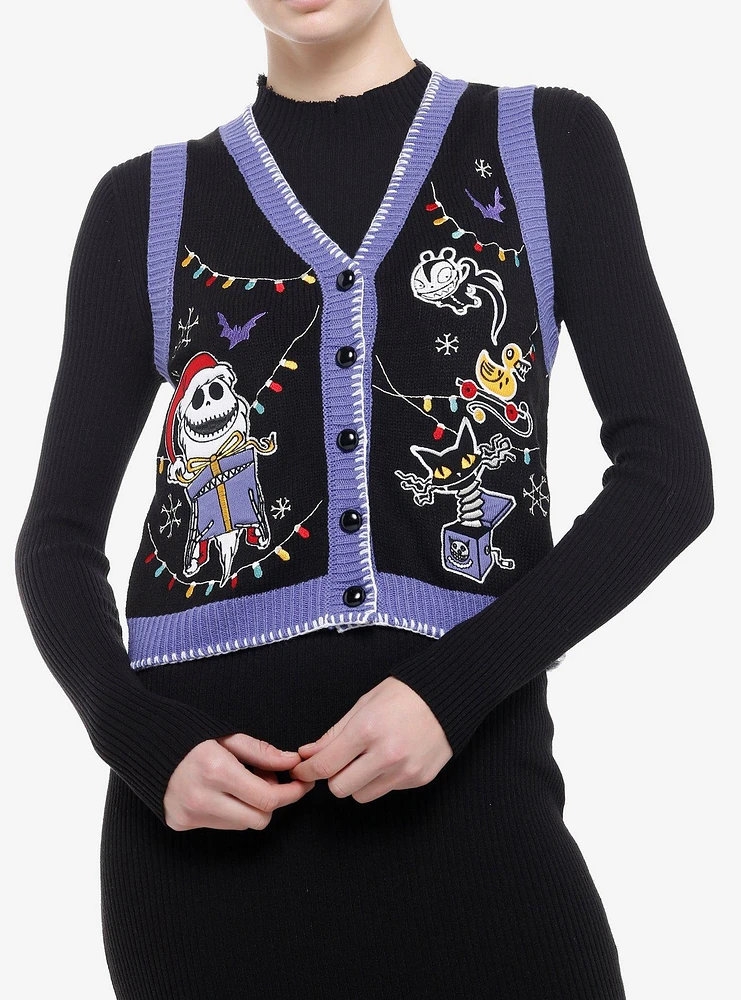 Her Universe The Nightmare Before Christmas Girls Sweater Vest