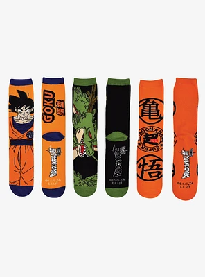 Dragon Ball Super 3 PK Crew Socks Bundle