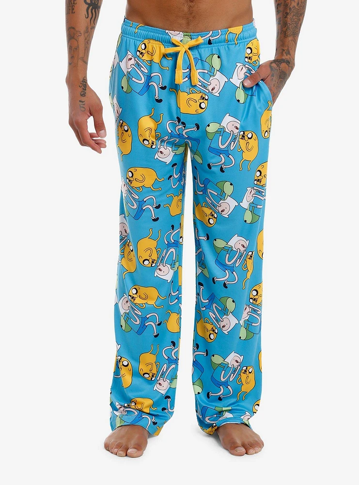 Adventure Time Jake & Finn Pajama Pants