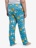 Adventure Time Jake & Finn Pajama Pants Plus