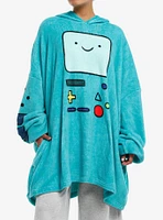 Adventure Time BMO Fuzzy Oversized Hoodie