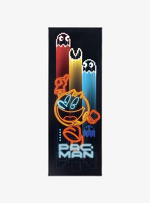 Pac-Man Neon Sign Motion Canvas Wall Decor