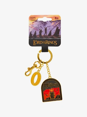 Loungefly The Lord of the Rings Mordor One Ring Multi-Charm Keychain - BoxLunch Exclusive