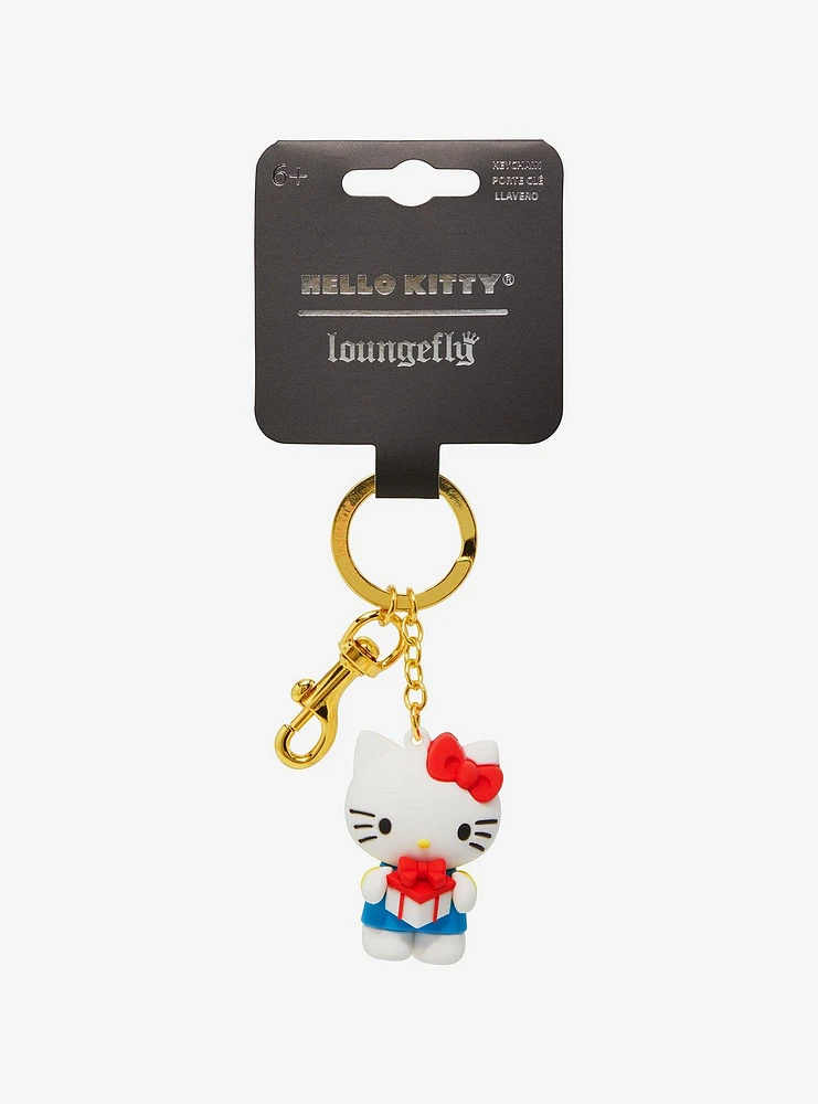 Loungefly Sanrio Hello Kitty Gift Keychain - BoxLunch Exclusive