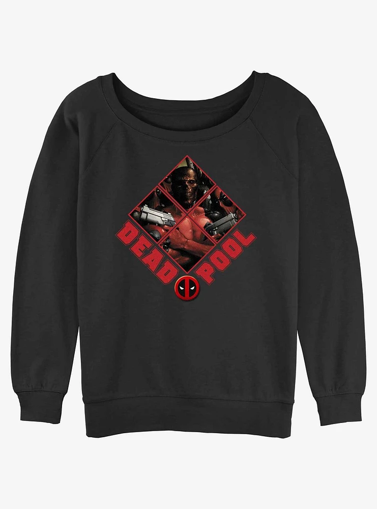 Marvel Deadpool Dead Gang Girls Slouchy Sweatshirt