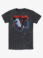 Marvel Deadpool Unicorns Forever Mineral Wash T-Shirt