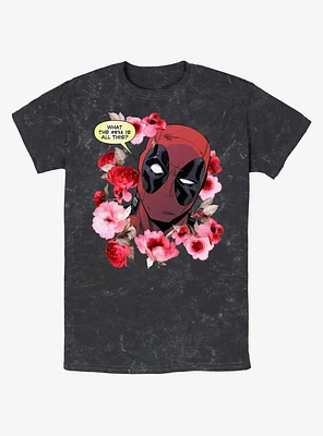 Marvel Deadpool What Is This Mineral Wash T-Shirt