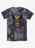 Wolverine Rage Face Tie-Dye T-Shirt