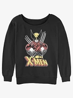 Wolverine Vintage Girls Slouchy Sweatshirt